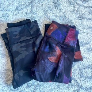 🌟 ATHLETA RAINIER TIGHTS- SET OF 2🌟
